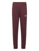Hmljr Regular Adj Waist Pants Sport Sweatpants Burgundy Hummel