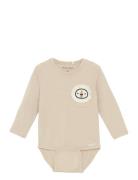 Body Ls Pitkähihainen Body Cream Minymo