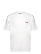 Wbbaine Space Tee Tops T-shirts Short-sleeved White Woodbird