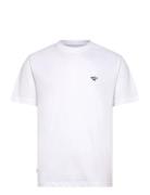 Cove T-Shirt Tops T-shirts Short-sleeved White Makia