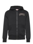 Zh-Full Zip Hoody Tops Sweat-shirts & Hoodies Hoodies Black Levi's