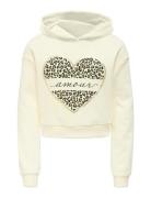 Kogcooper Life Heart Ls Hoodie Swt Noos Tops Sweat-shirts & Hoodies Ho...