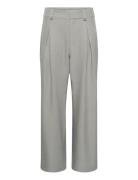 Disamw High Wide Pant Bottoms Trousers Wide Leg Grey My Essential Ward...