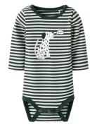 Nbmkian Ls Xsl Body Box Bodies Long-sleeved Green Name It