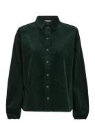 Mmnolana Joana Shirt Tops Shirts Long-sleeved Green MOS MOSH