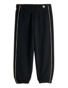 Plain Piping Sweatpants Bottoms Sweatpants Black Mini Rodini