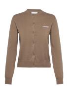 2Nd Vinny - Soft Wool Blend Tops Knitwear Cardigans Beige 2NDDAY