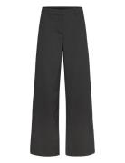 Low-Waisted Loose Fit Suit Trousers Bottoms Trousers Wide Leg Grey Wee...