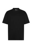 Great Heavyweight T-Shirt Tops T-shirts Short-sleeved Black Weekday