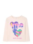 T-Shirt Tops T-shirts Long-sleeved T-shirts Pink Billieblush