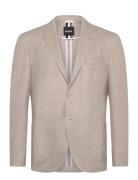 C-Jaye-J-241 Suits & Blazers Blazers Single Breasted Blazers Beige BOS...