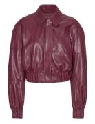 Bomber Jacket Bombertakki Burgundy ROTATE Birger Christensen