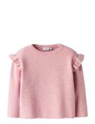 Nmfnalia Ls Knit Tops Knitwear Pullovers Pink Name It