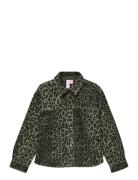 Vmlenora Hayden Ls Leo Denim Shirt Girl Tops Shirts Long-sleeved Shirt...