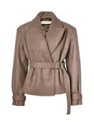 Addison Jacket Villakangastakki Brown Ida Sjöstedt