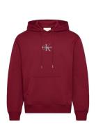 Ls Eu 350Terry Micro Monologo Ho Tops Sweat-shirts & Hoodies Hoodies R...
