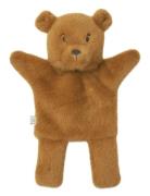 Honor Bear Hand Puppet Toys Soft Toys Stuffed Animals Brown Liewood