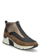 N6352 Korkeavartiset Tennarit Brown Rieker
