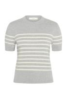Wallisiw Pullover Tops Knitwear Jumpers Grey InWear