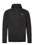 Evostripe Fz Hoodie Dk Sport Sweat-shirts & Hoodies Hoodies Black PUMA