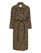 Slleony Mafalda Coat Outerwear Coats Winter Coats Brown Soaked In Luxu...