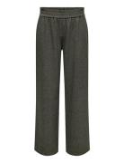 Onldell Mw Wide Pull-Up Pant Tlr Noos Bottoms Trousers Straight Leg Bl...