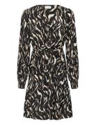 Kamille Dress Lyhyt Mekko Brown Kaffe