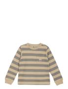 T-Shirt Longsleeve Stripe Tops Sweat-shirts & Hoodies Sweat-shirts Mul...