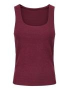 Onlea Glitter S/L 2-Ways Top Jrs Noos Tops T-shirts & Tops Sleeveless ...