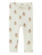 Nbflavo Eki Slim Legging Lil Bottoms Leggings Cream Lil'Atelier