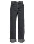 Nutoronto Jeans - Dark Grey Bottoms Jeans Straight-regular Grey Nümph