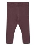 Rib Leggings Maddy Bottoms Leggings Brown Wheat