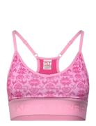 Var Printed Sport Bras & Tops Sports Bras - All Pink Kari Traa
