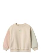 Sweatshirt L/S Embroidery Elliot Tops Sweat-shirts & Hoodies Sweat-shi...