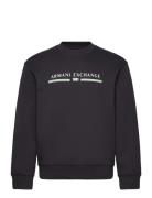 Sweatshirt Tops Sweat-shirts & Hoodies Sweat-shirts Navy Armani Exchan...