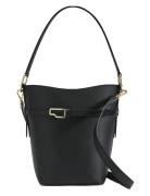 Cremella Black Double Faced Calf/Vacchetta Bags Small Shoulder Bags-cr...