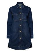 Nanaiw Denim Dress Lyhyt Mekko Navy InWear