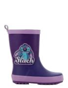 Lilo & Stitch Rainboots Kumisaappaat Purple Lilo & Stitch