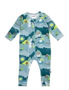 Störtflod Pyjamas Pyjama Sie Jumpsuit Haalari Blue MUMIN