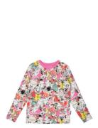 Klassträff Tröja Tops T-shirts Long-sleeved T-shirts Pink MUMIN