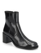 Booties Shoes Boots Ankle Boots Ankle Boots With Heel Black Billi Bi