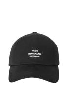 Soft Twill Cash Cap Accessories Headwear Caps Black Mads Nørgaard