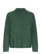 Ihkamara Ls19 Tops Knitwear Jumpers Green ICHI