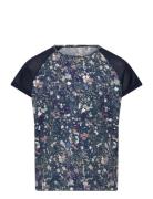 Hmljr Mix T-Shirt S/S Sport T-shirts Short-sleeved Multi/patterned Hum...