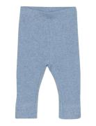 Leggings Melange Rib Bottoms Leggings Blue Fixoni