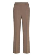 Cindysusbbeleza Pants Bottoms Trousers Straight Leg Beige Bruuns Bazaa...