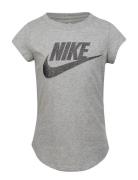 Te-S/S Tee Sport T-shirts Short-sleeved Grey Nike