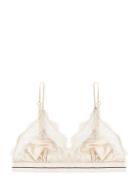Love Lace Lingerie Bras & Tops Soft Bras Bralette Cream Love Stories