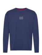 Laze Longsleeve Tops T-shirts Long-sleeved Blue HUGO