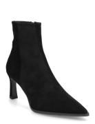 Booties Shoes Boots Ankle Boots Ankle Boots With Heel Black Billi Bi